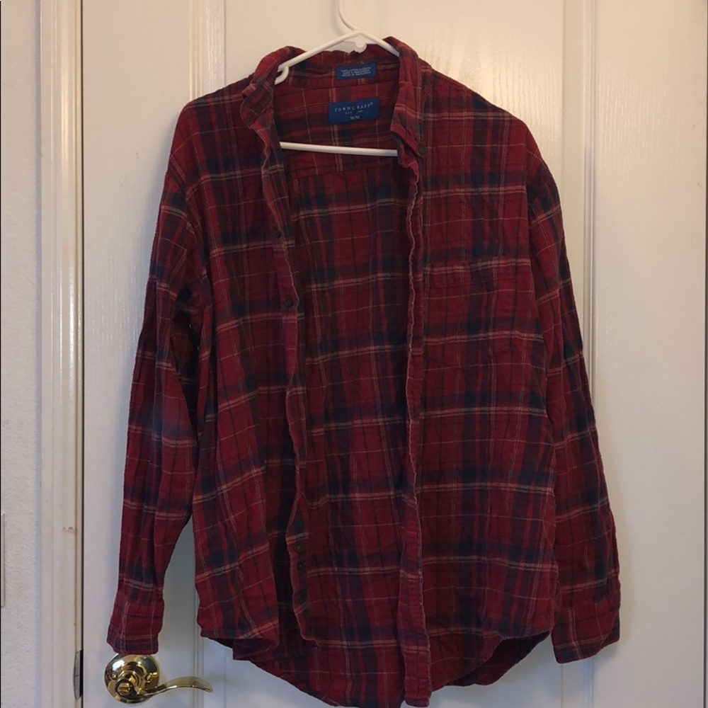 Oversized flannel